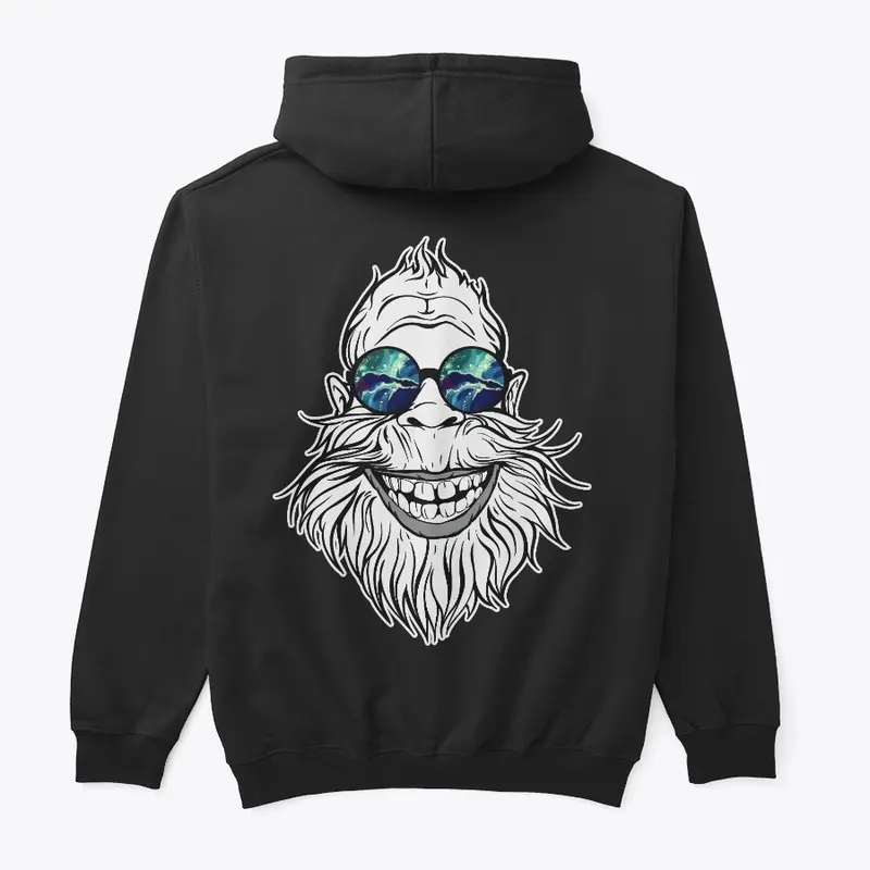 Yeti head hoodie